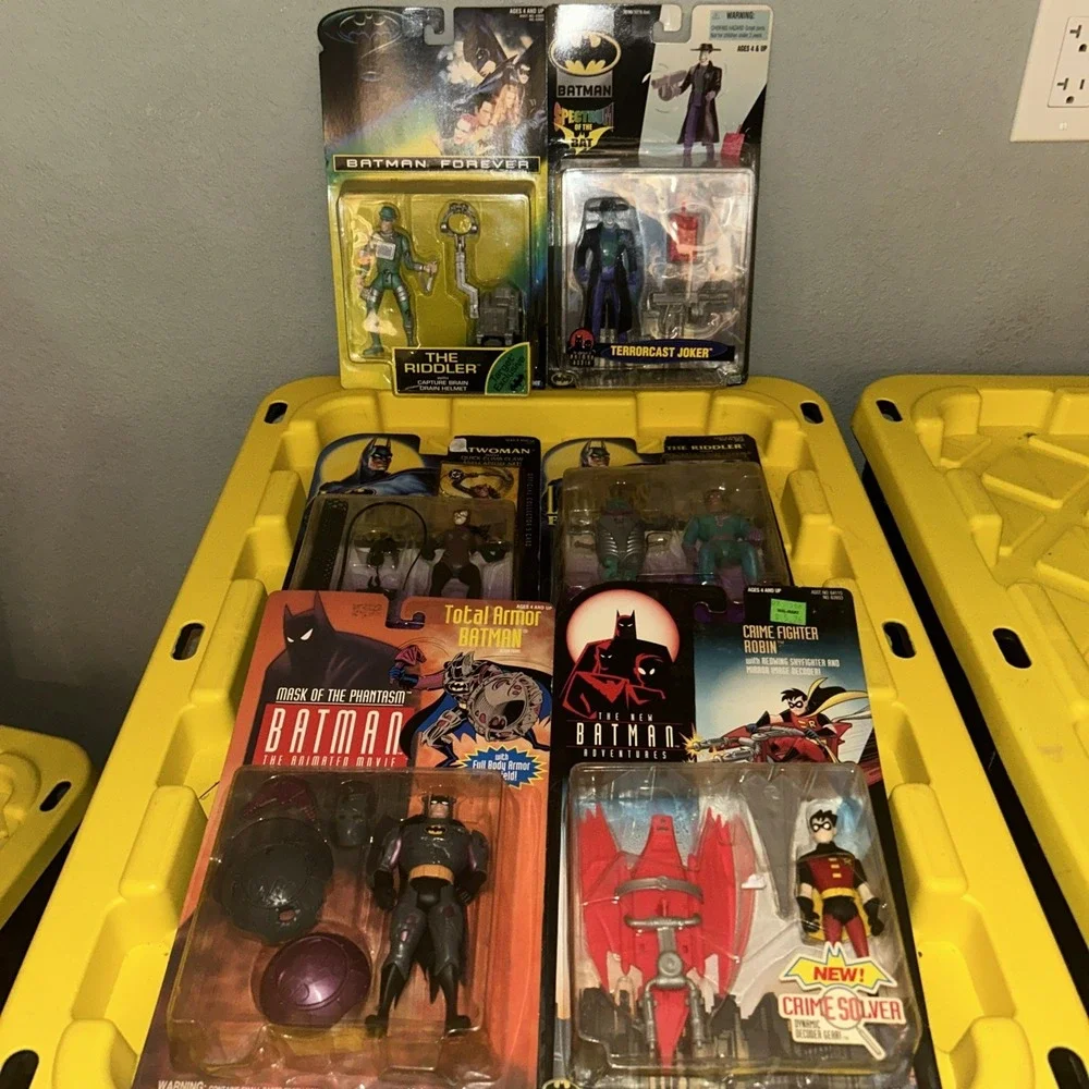 DC Batman Kenner 90s Action Figure Lot Legends Forever Adventures Animated Joker